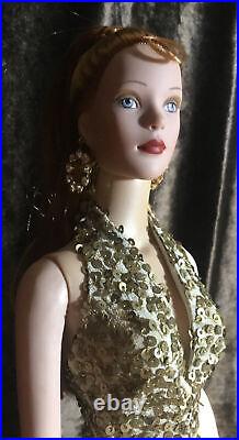 Precious Metal gold sequin gown fully dressed Tyler Wentworth 16