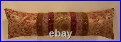 Rare Tyler Wentworth Bordeaux Boudoir Luxury Velvet Tapestry Doll Pillows Set 6