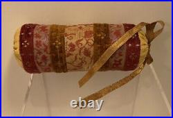 Rare Tyler Wentworth Bordeaux Boudoir Luxury Velvet Tapestry Doll Pillows Set 6