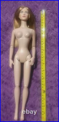 Robert Tonner 16 Inch Nude Fashion Doll Articulated Blondish Hair Painted Eyes