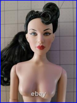 Robert Tonner Fashion Doll 2009, Rare Hand Painted Black Rooted Hair, Blue Eyes