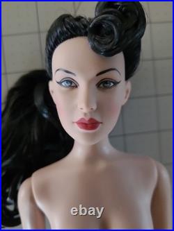 Robert Tonner Fashion Doll 2009, Rare Hand Painted Black Rooted Hair, Blue Eyes