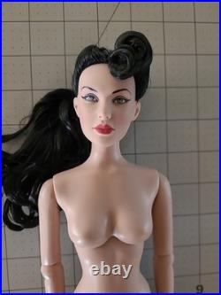 Robert Tonner Fashion Doll 2009, Rare Hand Painted Black Rooted Hair, Blue Eyes