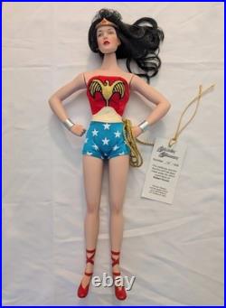 Robert Tonner Signed Silver Age Wonder Woman Porcelain 19 Doll #14 of 500