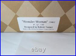 Robert Tonner Signed Silver Age Wonder Woman Porcelain 19 Doll #14 of 500