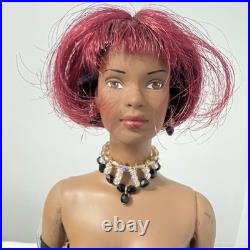 Robert Tonner Tyler Wentworth Esme Doll 16 Red Bob Leopard Outfit No Shoes RARE