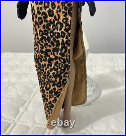 Robert Tonner Tyler Wentworth Esme Doll 16 Red Bob Leopard Outfit No Shoes RARE