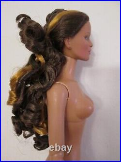 Runway Rave Jac Nude Tonner Doll 2006 Tyler Wentworth BW Body Vinyl 16 Curls