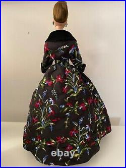 TONNER TYLER TW1104'MIDNIGHT GARDEN DOLL + OUTFIT, Black Gown, 16, Exc. Cond