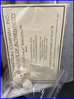 TONNER Tyler 2007 TWO DAYDREAMERS AU NATURALE ASHLEIGH BLONDE DOLL BW BODY LE300