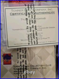 TONNER Tyler Wentworth 16 RED HOT Doll & Kitty TW9412 LE Of 500 Convention 2004