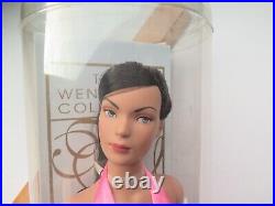 TYLER WENTWORTH PINK BATHING SUIT BLACK PONYTAIL HAIR FASHION DOLL with TUBE