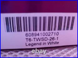 Toner Tyler Wentworth Legend in White Pure white fur coat T6-TWSD-26-1