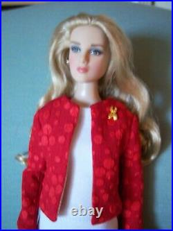 Tonner 16 Blonde Antoinette withWhite Dress, Red Jacket & Shoes