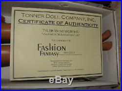 Tonner 16 TYLER WENTWORTH FRIEND JAC DOLL, VACATION ON LOCATION, CONVENTION