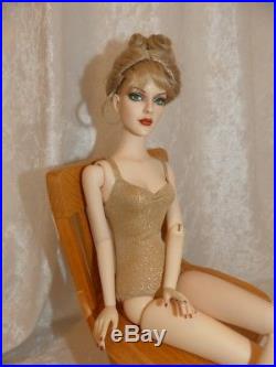 Tonner Bjd Tyler Ooak Faceup Resin 16 Redressed With Glass Eyes & Blonde Wig