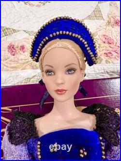 Tonner Cinderella Dreams Do Come True Wearing Royal Blue OOAK Renaissance Gown