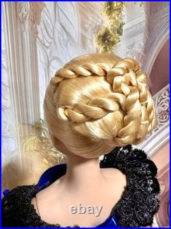 Tonner Cinderella Dreams Do Come True Wearing Royal Blue OOAK Renaissance Gown