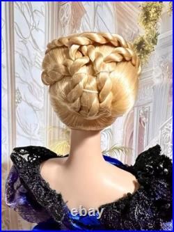 Tonner Cinderella Dreams Do Come True Wearing Royal Blue OOAK Renaissance Gown