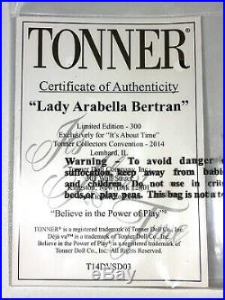 Tonner Deja Vu NUDE Lady Arabella Bertran mint, signed by Robert Tonner