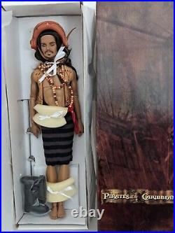 Tonner Doll Captain Jack Sparrow Pirates of the Caribbean Nude Custom Outfit
