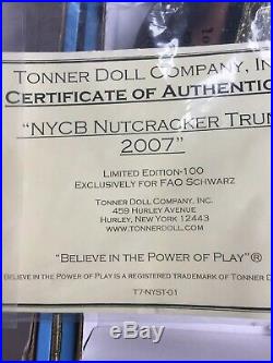 Tonner NYCB NUTCRACKER TRUNK 2007 DOLL NEW YORK CITY BALLET EMILIE FAO SCHWARZ