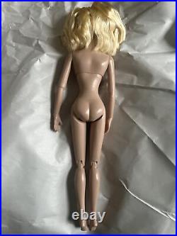 Tonner Nude 2008 Ultra Basic Tyler Wentworth #2 SCULPT BLONDE 16 Fashion Doll