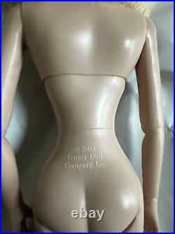 Tonner Nude 2008 Ultra Basic Tyler Wentworth #2 SCULPT BLONDE 16 Fashion Doll