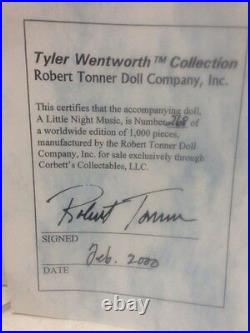 Tonner Rare NRFB Ltd Tyler Wentworth Doll, A Little Night Music#99sp28 COA #268
