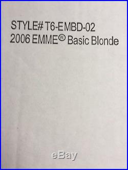 Tonner TYLER 16 2006 EMME BASIC BLONDE Fashion Doll NRFB Full Figured Body