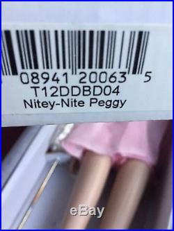 Tonner TYLER 16 2013 NIGHTY-NITE PEGGY HARCOURT Fashion Doll NRFB LE 500 BW
