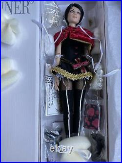 Tonner TYLER 16 STACKED DECK CLUBS CHARLOTTE SCULPT FASHION DOLL NIB 2015 LE150