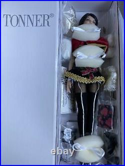 Tonner TYLER 16 STACKED DECK CLUBS CHARLOTTE SCULPT FASHION DOLL NIB 2015 LE150