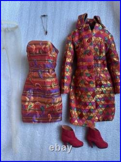 Tonner TYLER WENTWORTH 2004 MODERN MOSAIC 16 DOLL OUTFIT DRESS COAT BOOTS LE