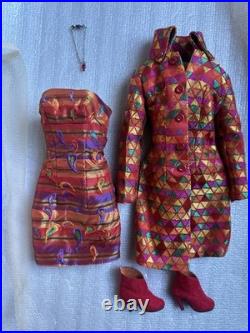 Tonner TYLER WENTWORTH 2004 MODERN MOSAIC 16 DOLL OUTFIT DRESS COAT BOOTS LE