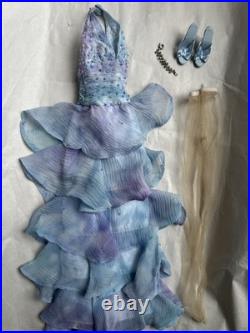 Tonner TYLER WENTWORTH 2004 WATERCOLOR COOL CARRIE 16 DOLL OUTFIT DRESS SHOES + Tonner TYLER WENTWORTH 2004 WATERCOLOR COOL CARRIE 16 DOLL OUTFIT DRESS SHOES +