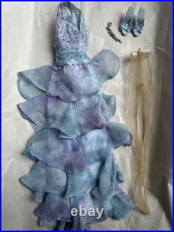 Tonner TYLER WENTWORTH 2004 WATERCOLOR COOL CARRIE 16 DOLL OUTFIT DRESS SHOES + Tonner TYLER WENTWORTH 2004 WATERCOLOR COOL CARRIE 16 DOLL OUTFIT DRESS SHOES +