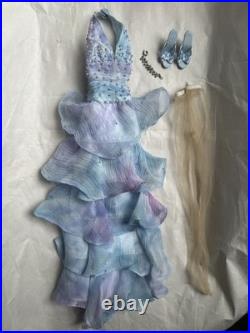 Tonner TYLER WENTWORTH 2004 WATERCOLOR COOL CARRIE 16 DOLL OUTFIT DRESS SHOES + Tonner TYLER WENTWORTH 2004 WATERCOLOR COOL CARRIE 16 DOLL OUTFIT DRESS SHOES +
