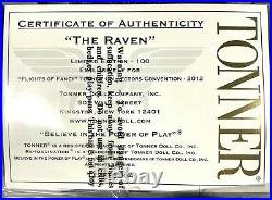 Tonner The Raven 2012 Collectors Convention Doll LE 100 New NRFB