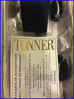 Tonner Tyler 16 Complete TONNER AIR STEWARDESS SHELLY Doll RARE
