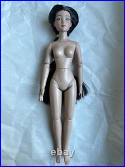 Tonner Tyler 2011 DISNEY PRINCESS COLLECTION NUDE ALADDIN JASMINE 15 Teen DOLL