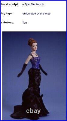 Tonner Tyler Black Orchid 16 Fashion Doll-Black Glove Stains-READ MORE