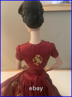 Tonner Tyler Doll BE With OOAK Red Silk Ball Gown and Matching Jacket. Wrist, BE