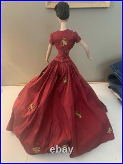 Tonner Tyler Doll BE With OOAK Red Silk Ball Gown and Matching Jacket. Wrist, BE