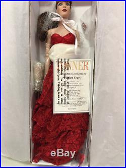 Tonner Tyler Fifteen Years blue eyes red lace rhinestones 14 Convention NRFB New