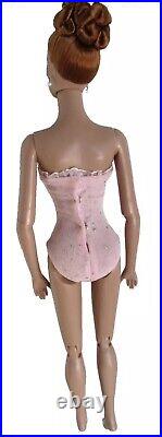 Tonner Tyler Pink Champagne 16 Doll Wearing A Pink Teddy-tonner Box-stand