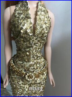 Tonner Tyler Wentworth 16 FASHION DOLL SYDNEY in Precious Metal Sequin Dress