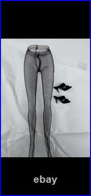 Tonner Tyler Wentworth 16 Fashion Doll Black Silk Top Shoes & Black Pantyhose