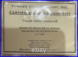 Tonner Tyler Wentworth 2004 RTW Satin Sydney 16 Fashion Doll
