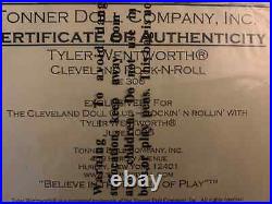 Tonner Tyler Wentworth CLEVELAND DOLL CLUB ROCK N ROLLconvention doll COA NFRB